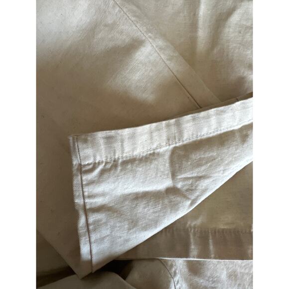 NWT Outerknown Jumpsuit Cotton Linen Blend Natural Beige - Picture 12 of 13